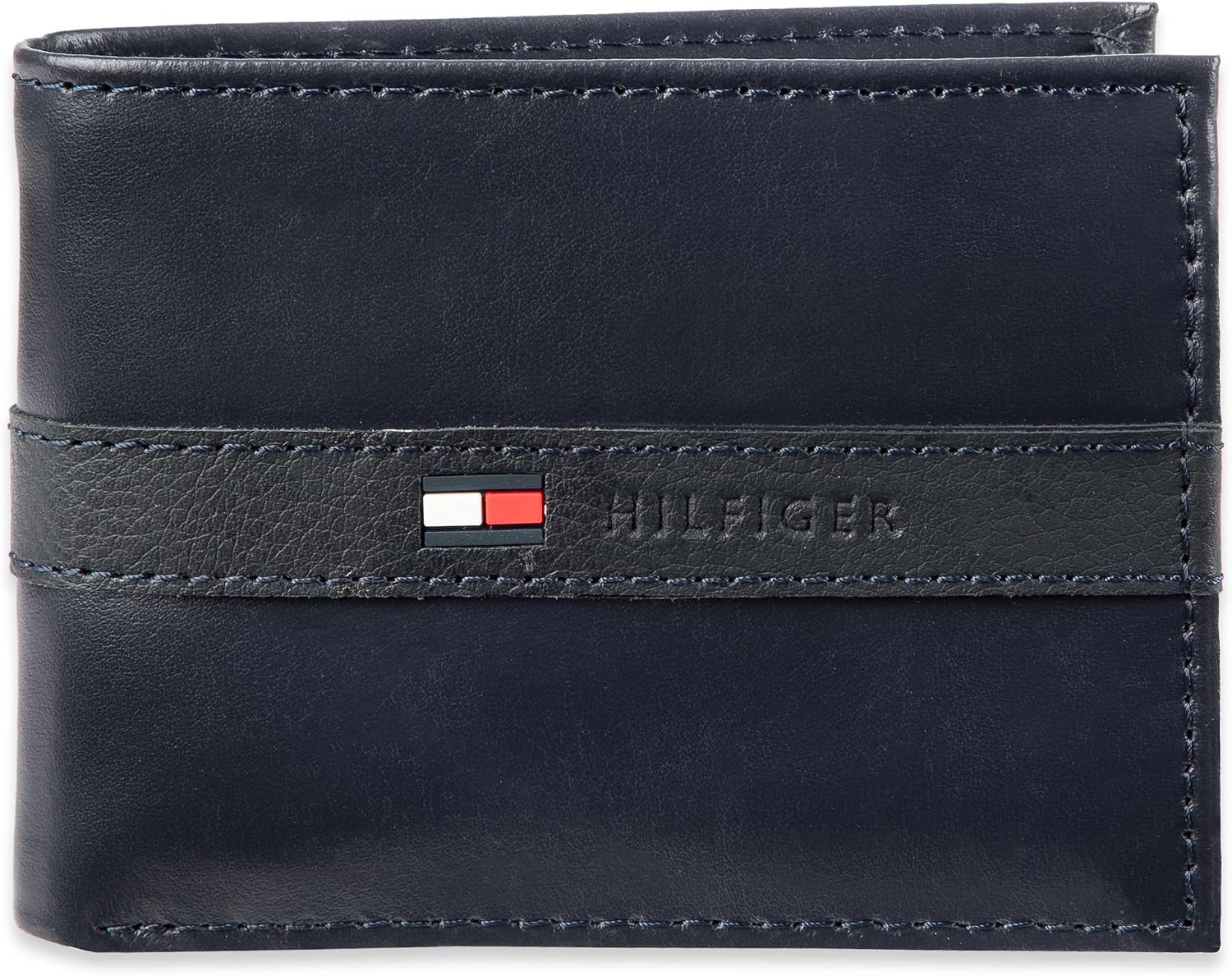 BILLETERA HOMBRE TOMMY HILFIGER ORSON DE CUERO CON RFID Y PASSCASE REMOVIBLE - 1