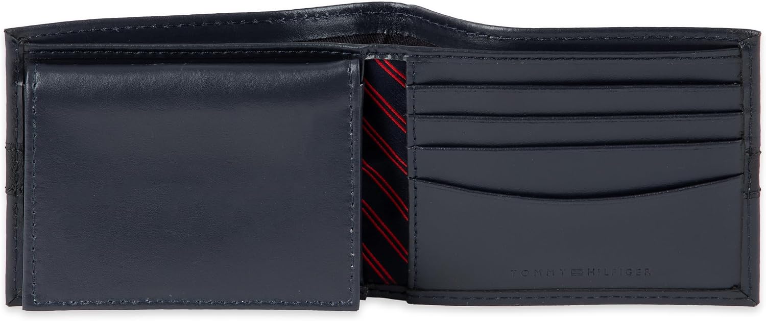 BILLETERA HOMBRE TOMMY HILFIGER ORSON DE CUERO CON RFID Y PASSCASE REMOVIBLE - 3