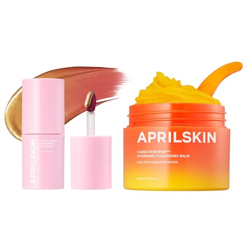 DÚO DE MAQUILLAJE APRILSKIN HERO LIP STAIN Y CLEANSING BALM - 1