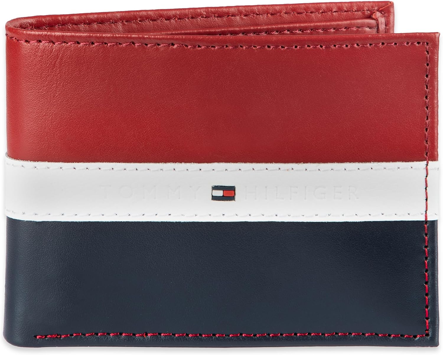 BILLETERA PARA HOMBRE TOMMY HILFIGER ORSON DE CUERO CON RFID Y TARJETERO REMOVIBLE - 1