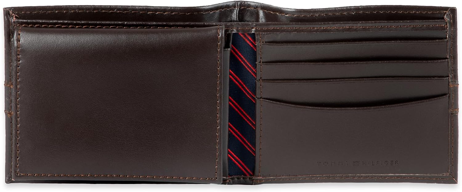BILLETERA PARA HOMBRE TOMMY HILFIGER ORSON DE CUERO CON RFID Y PASSCASE REMOVIBLE - 3