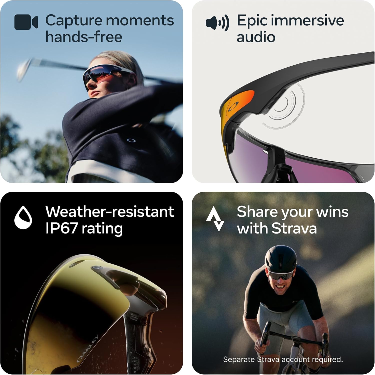LENTES DE SOL OAKLEY META VANGUARD AI CON AUDIO Y COMPATIBILIDAD PARA FOTO Y VIDEO - 5