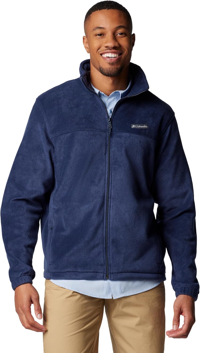 CASACA DE FORRO POLAR COLUMBIA STEENS MOUNTAIN FULL ZIP 2.0 HOMBRE AZUL MARINO - 1