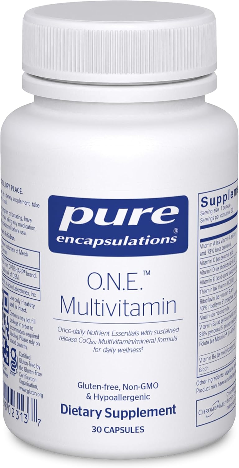 MULTIVITAMÍNICO PURE ENCAPSULATIONS O.N.E. 30 CÁPSULAS - 1