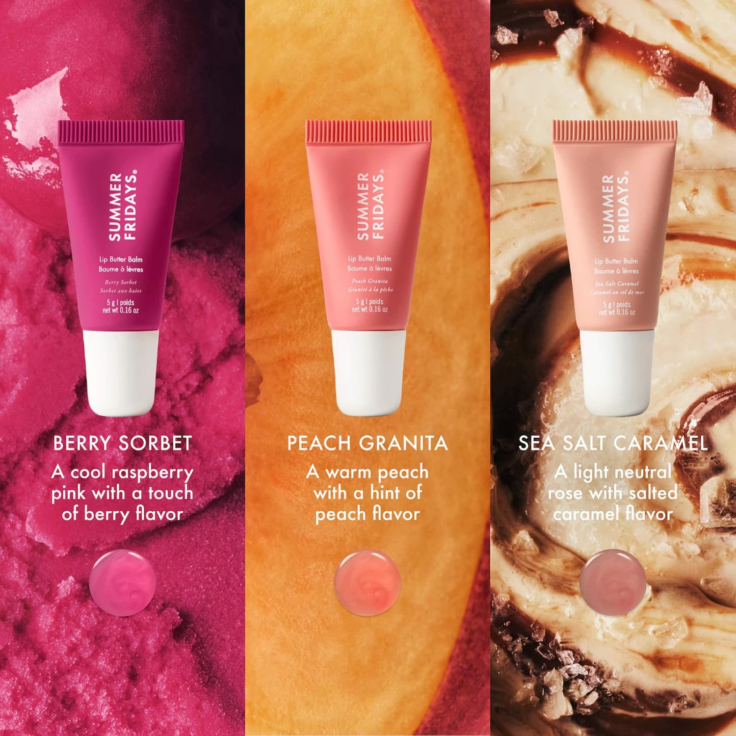 BÁLSAMO LABIAL SUMMER FRIDAYS SWEET SUMMER MINIS TRIO 3 UNIDADES 10 G - 4