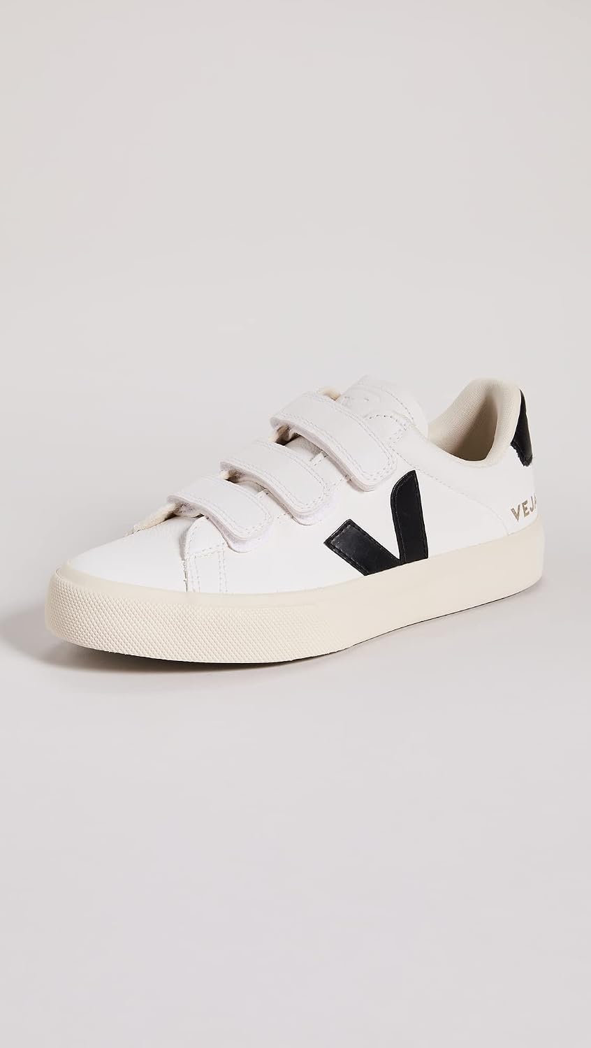 ZAPATILLAS URBANAS VEJA RECIFE LOGO EXTRA BLANCO NEGRO - 3
