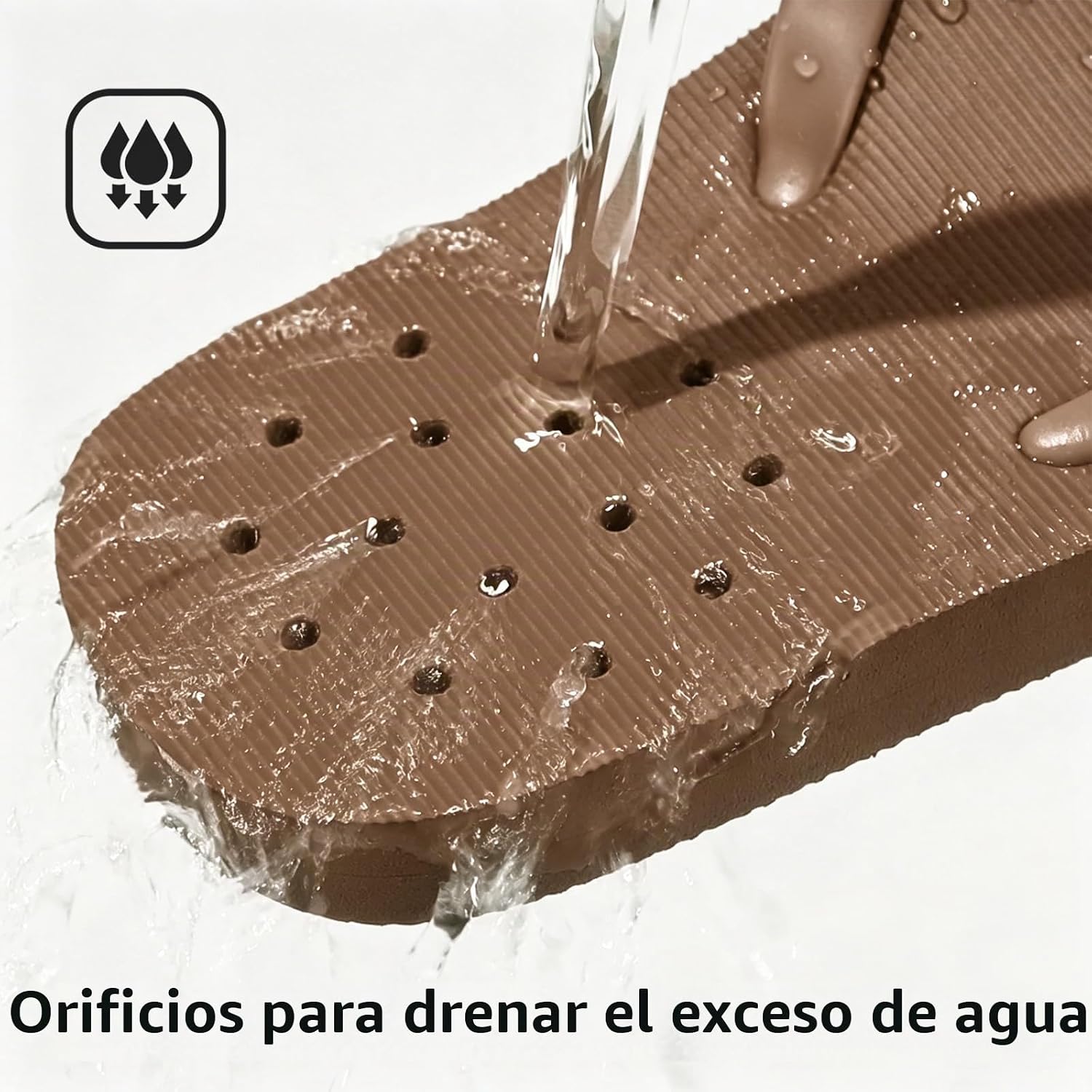 PANTUFLAS STQ ST251857 MARRÓN OSCURO PARA HOMBRE - 4