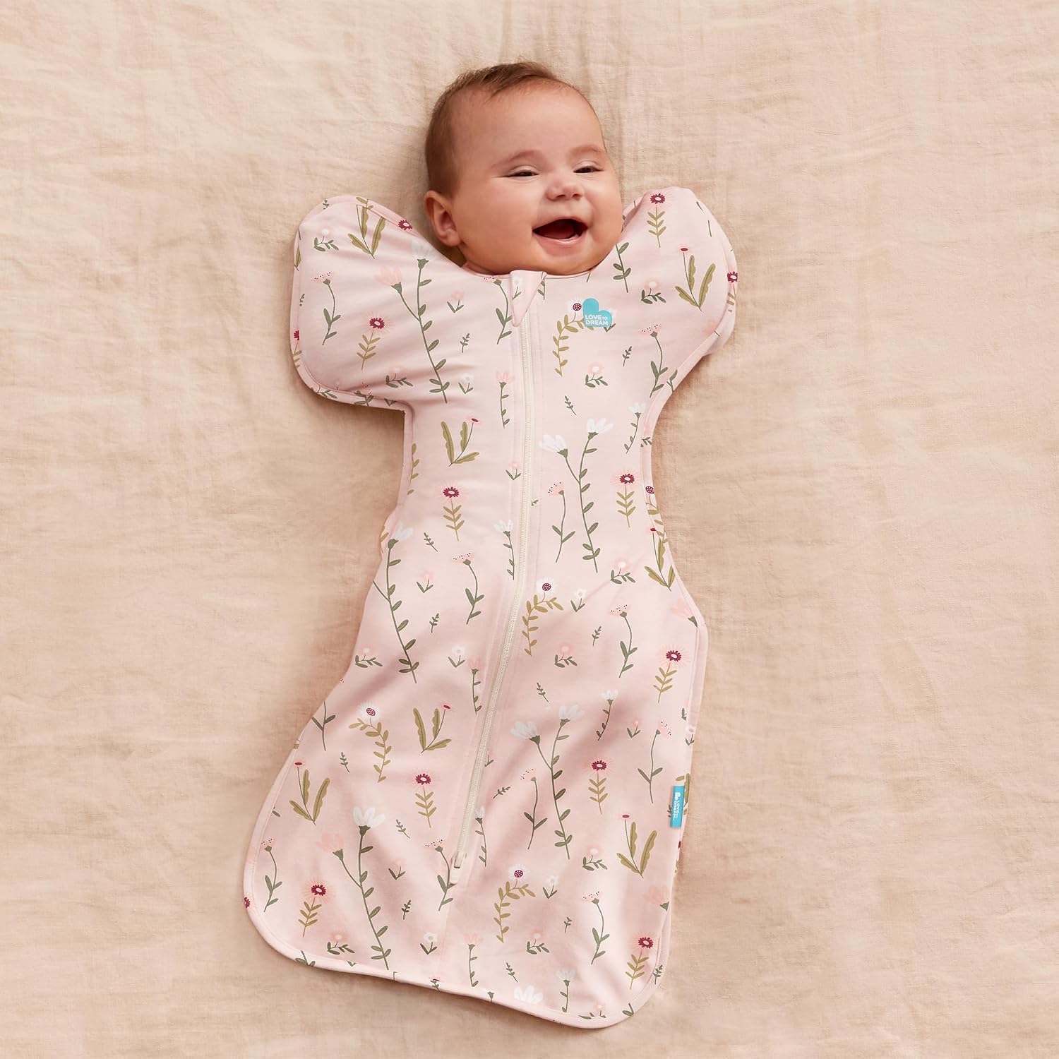 MANTA PARA BEBÉ LOVE TO DREAM SWADDLE UP 1.0 TOG 8-13 LBS MINI POSY - 2