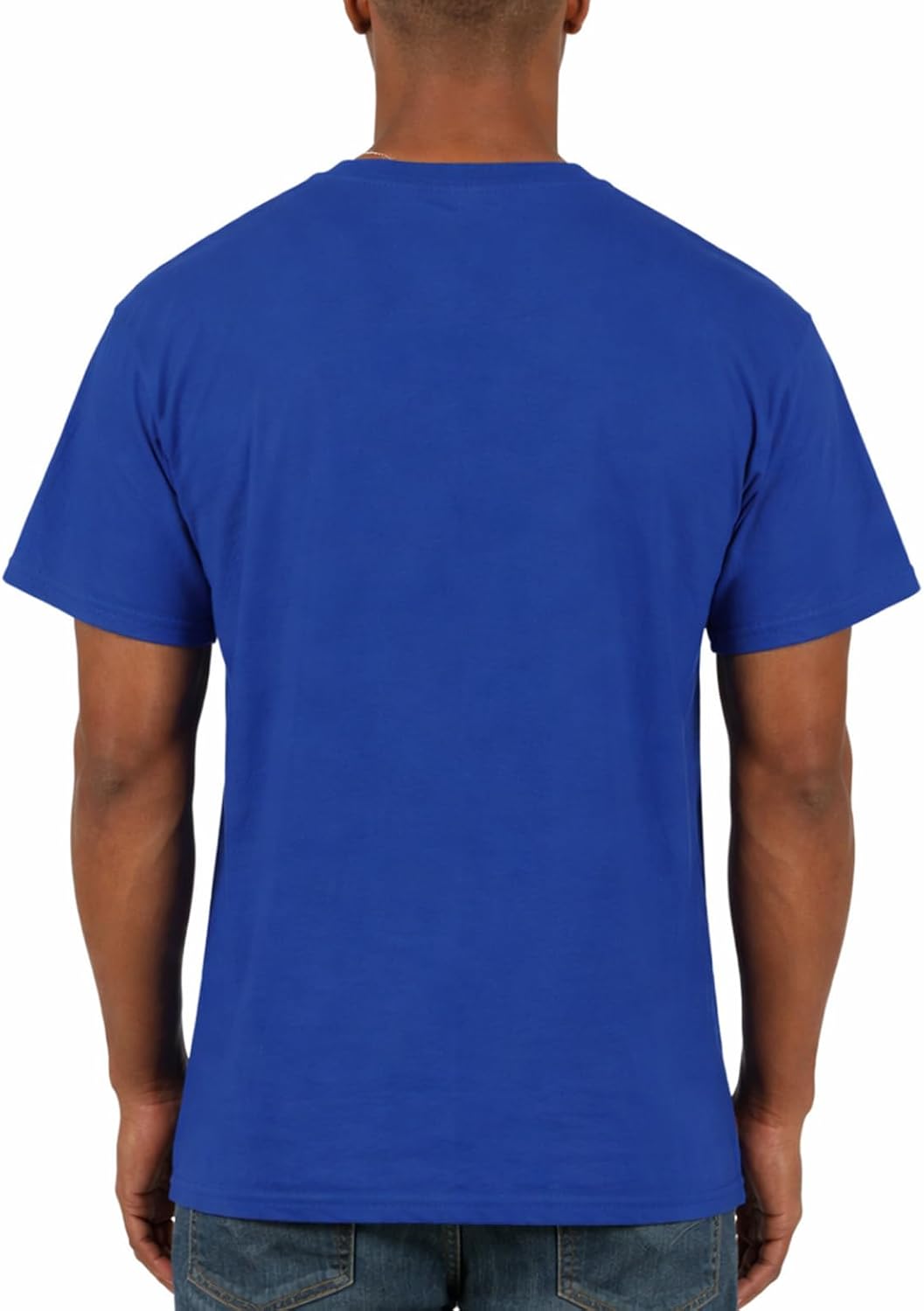 CAMISETA NBA JUNK FOOD UNISEX AZUL ROYAL CITY MESH - 3