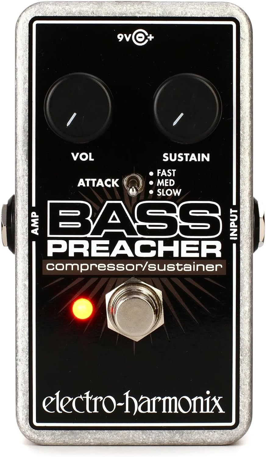 PEDAL ELECTRO-HARMONIX BASS PREACHER COMPRESOR/SUSTAINER PARA BAJO - 1