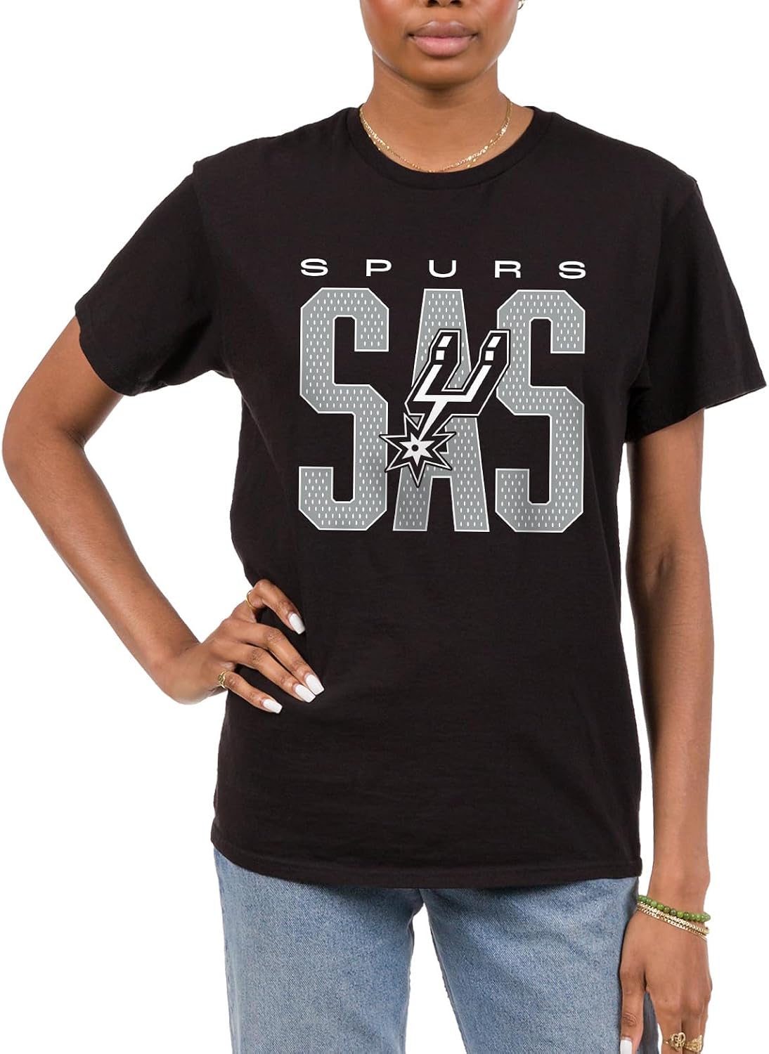 PLAYERA JUNK FOOD NBA UNISEX ADULTO CITY MESH NEGRO - 2