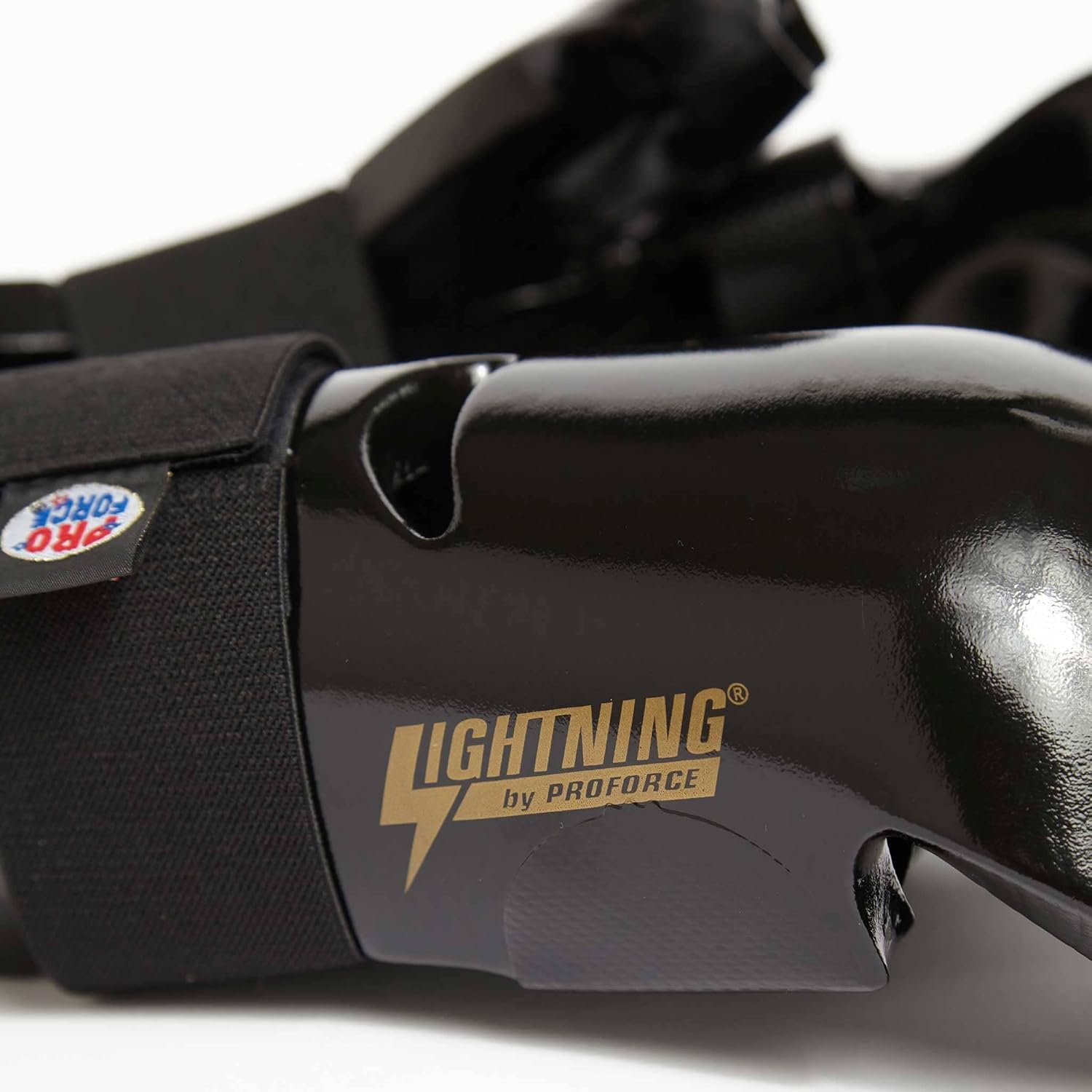 GUANTES DE BOX PROFORCE LIGHTNING PUNCHES PARA KARATE Y ARTES MARCIALES NEGRO - 2