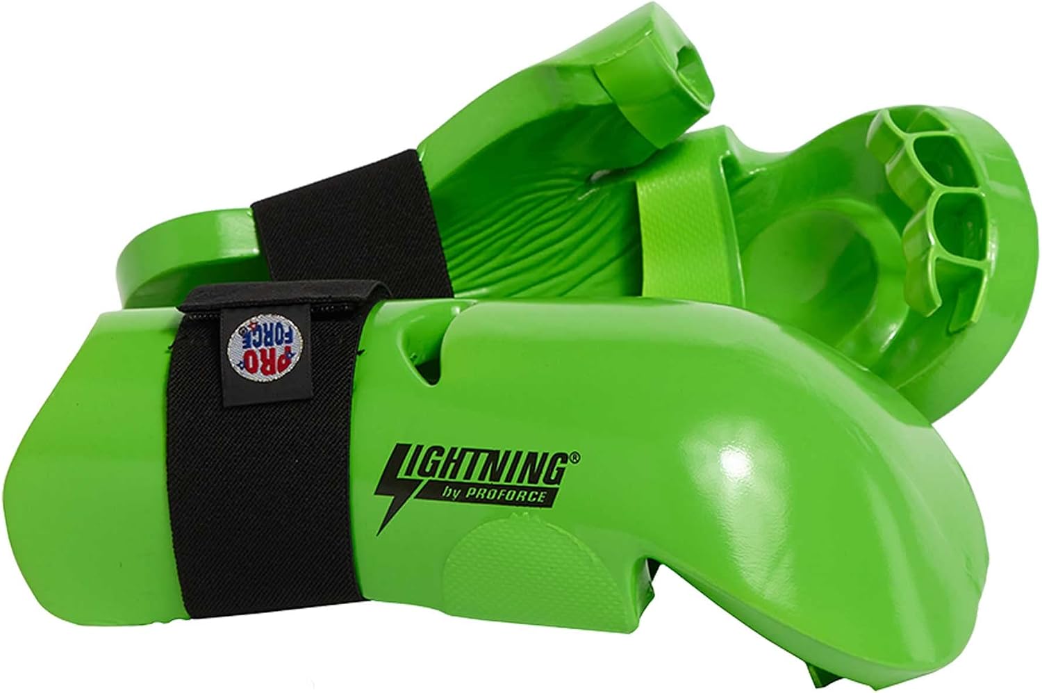 GUANTES DE BOX PROFORCE LIGHTNING PUNCHES PARA KARATE Y ARTES MARCIALES VERDE - 1