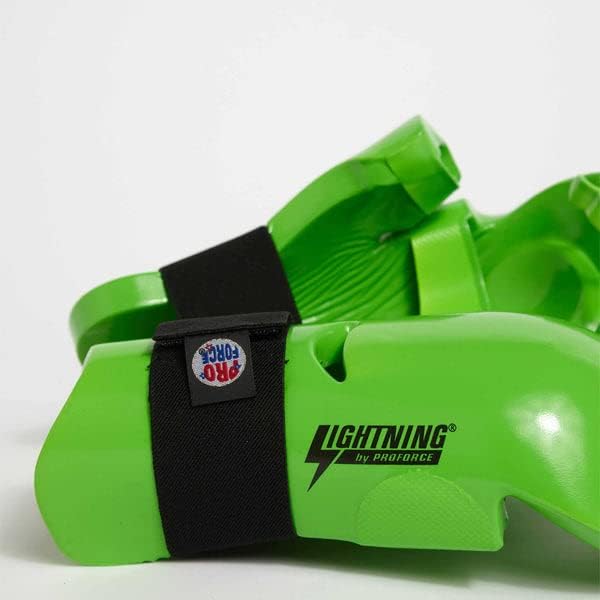 GUANTES DE BOX PROFORCE LIGHTNING PUNCHES PARA KARATE Y ARTES MARCIALES VERDE - 2
