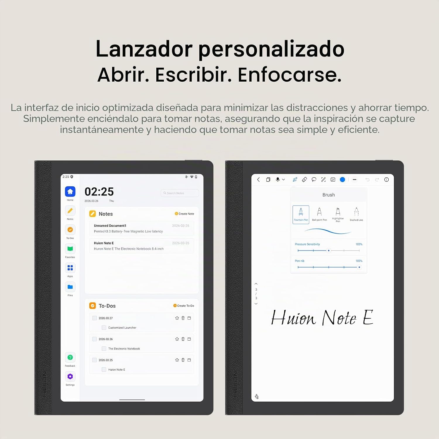 TABLET DIGITAL HUION NOTE E 8.4' CON LÁPIZ MAGNÉTICO SIN BATERÍA - 4