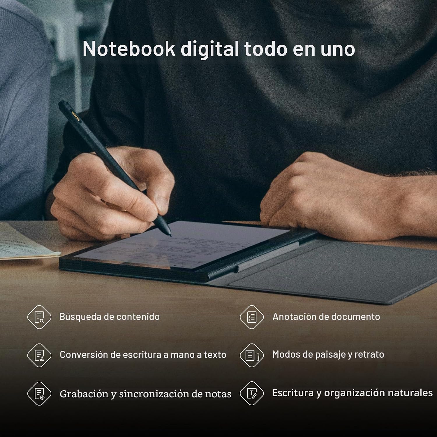 TABLET DIGITAL HUION NOTE E 8.4' CON LÁPIZ MAGNÉTICO SIN BATERÍA - 5