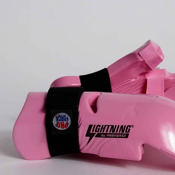 GUANTES DE BOX PROFORCE LIGHTNING PUNCHES PARA KARATE Y ARTES MARCIALES ROSADO - 2