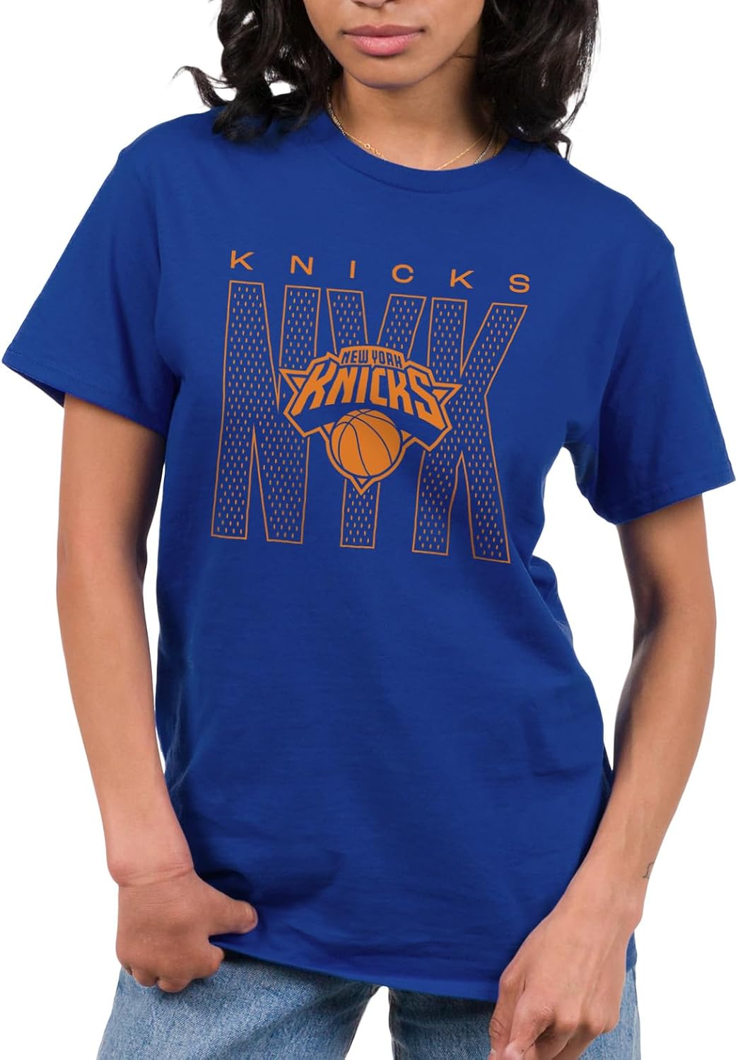 CAMISETA JUNK FOOD NBA CITY MESH UNISEX AZUL ROYAL - 2