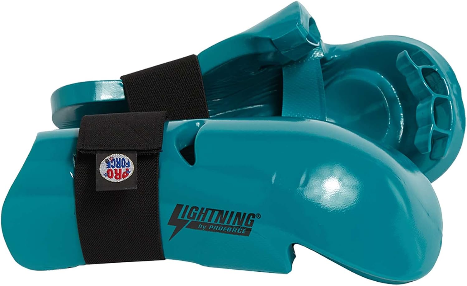 GUANTES DE BOX PROFORCE LIGHTNING PUNCHES PARA KARATE Y ARTES MARCIALES COLOR TURQUESA - 1