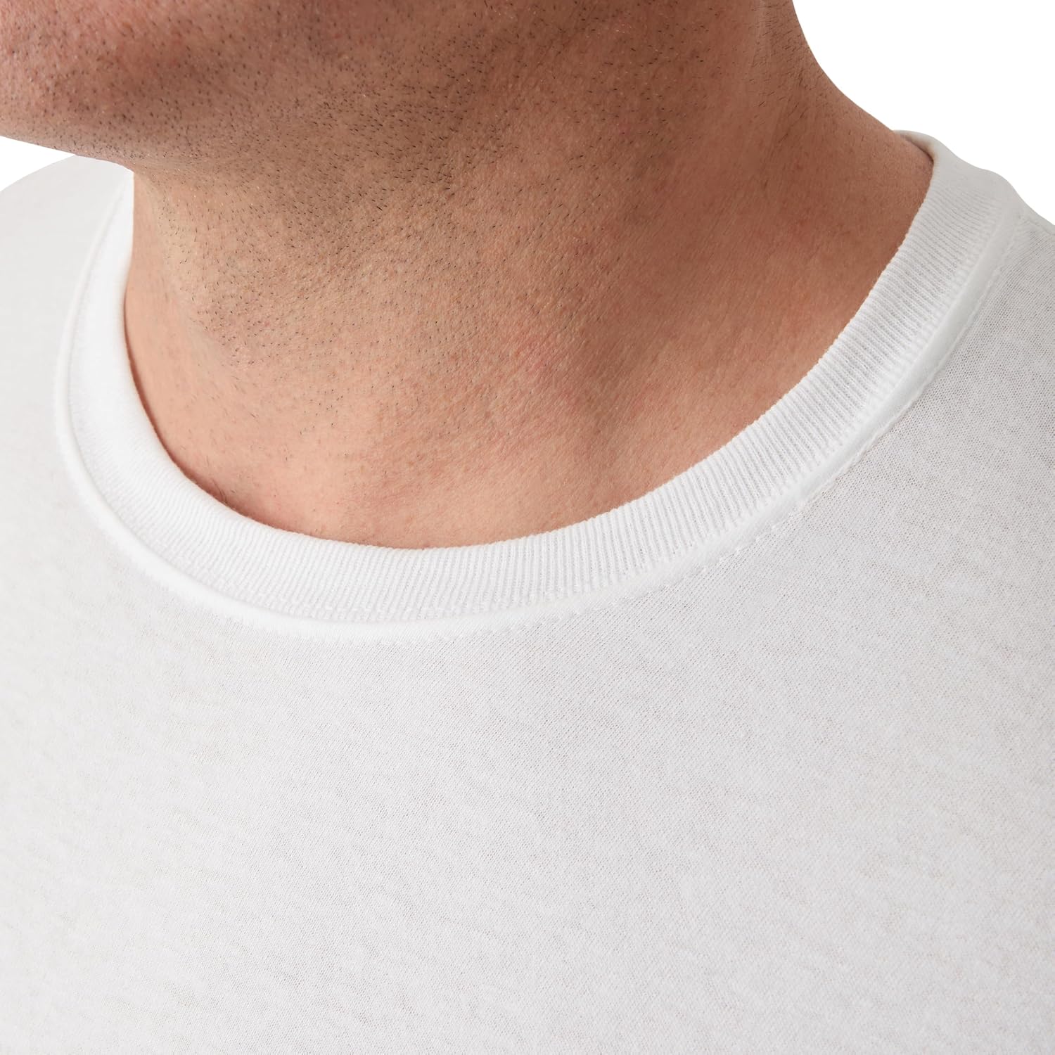 CAMISETAS INTERIORES PARA HOMBRE HANES 12 UNIDADES BLANCO - 5