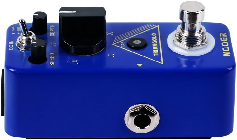 PEDAL DE GUITARRA MOOER TRIANGOLO MICRO TREMOLO CON 3 FORMAS DE ONDA Y 5 SUBDIVISIONES - 2