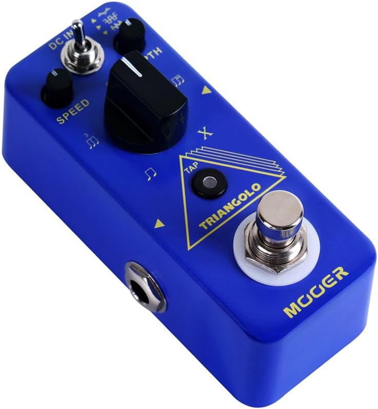 PEDAL DE GUITARRA MOOER TRIANGOLO MICRO TREMOLO CON 3 FORMAS DE ONDA Y 5 SUBDIVISIONES - 3