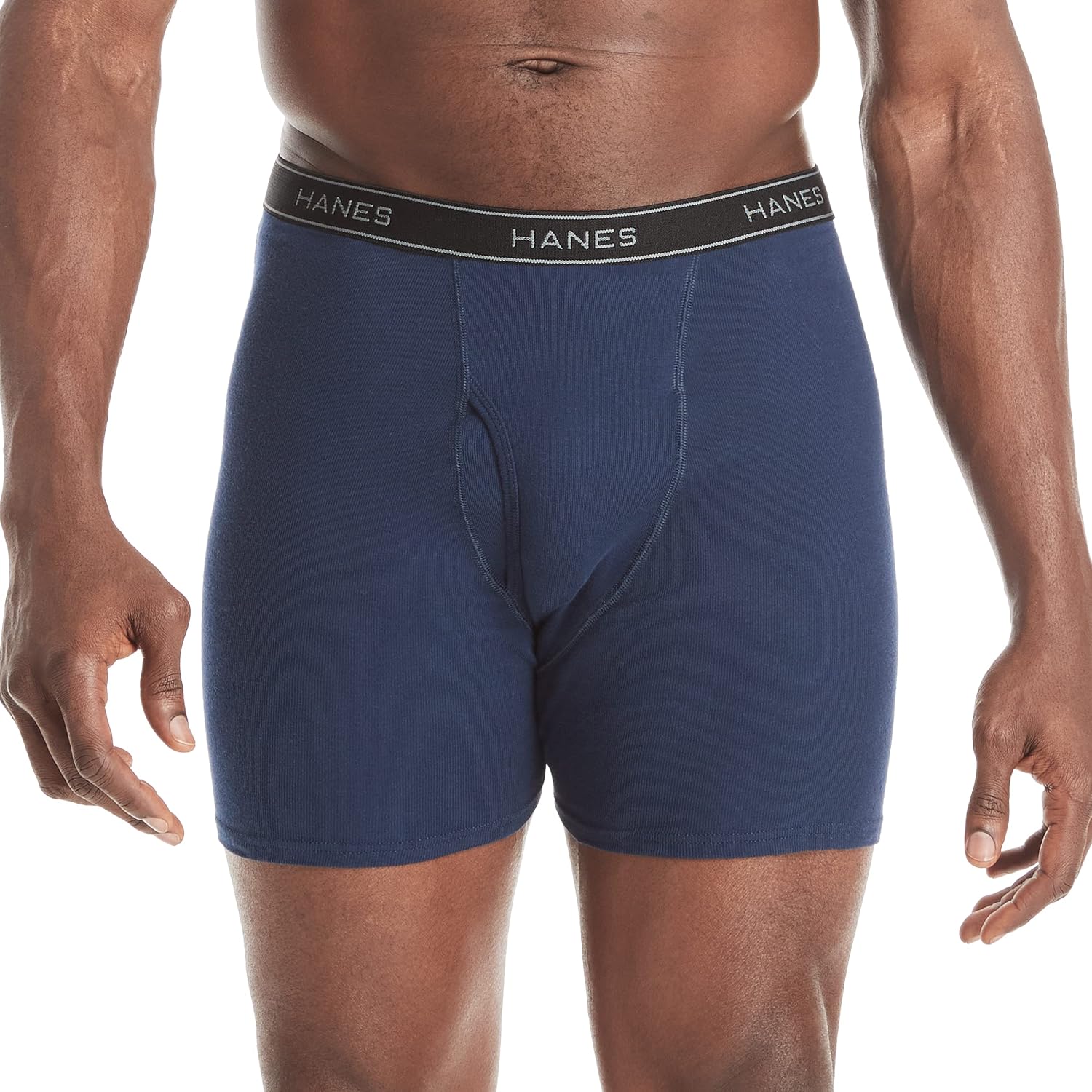 BOXERS PARA HOMBRE HANES 6 UNIDADES ROJO/AZUL - 2