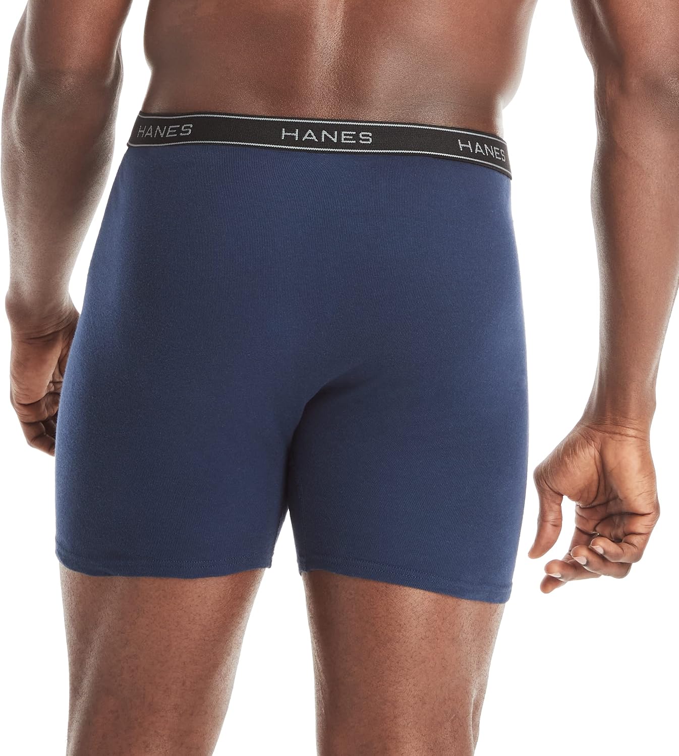 BOXERS PARA HOMBRE HANES 6 UNIDADES ROJO/AZUL - 4