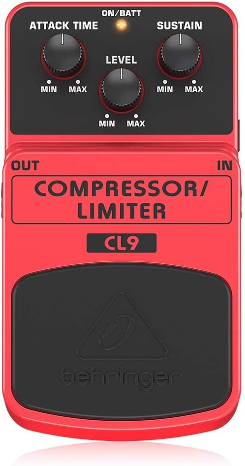 PEDAL DE EFECTOS BEHRINGER CL9 COMPRESOR/LIMITADOR CLÁSICO - 1