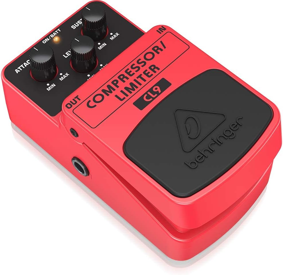 PEDAL DE EFECTOS BEHRINGER CL9 COMPRESOR/LIMITADOR CLÁSICO - 2