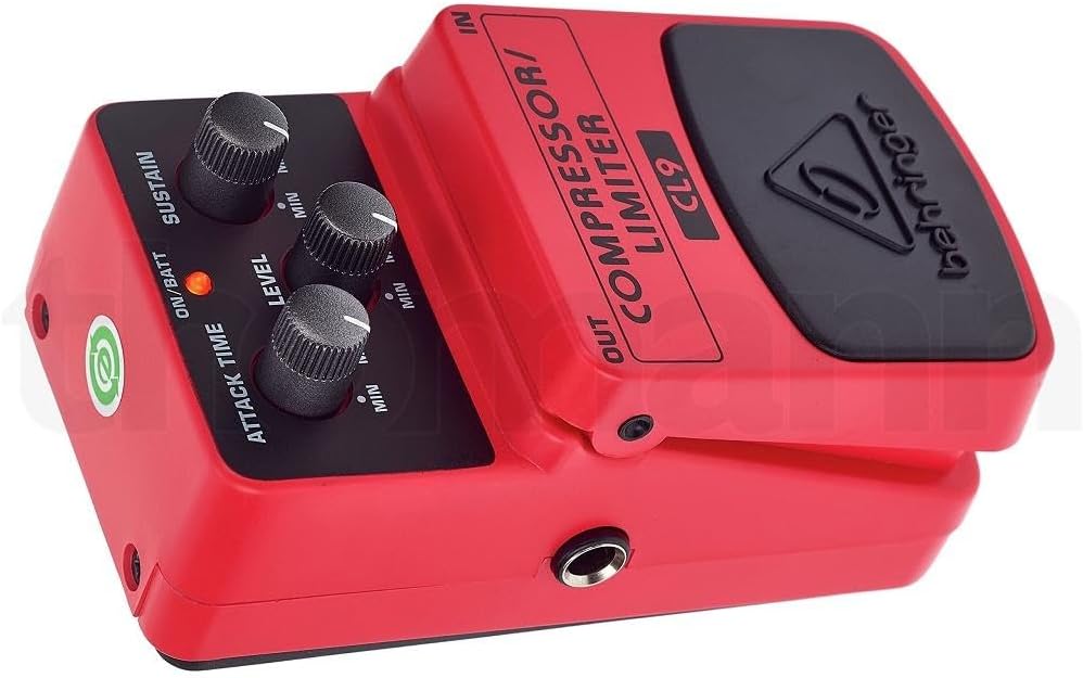 PEDAL DE EFECTOS BEHRINGER CL9 COMPRESOR/LIMITADOR CLÁSICO - 4