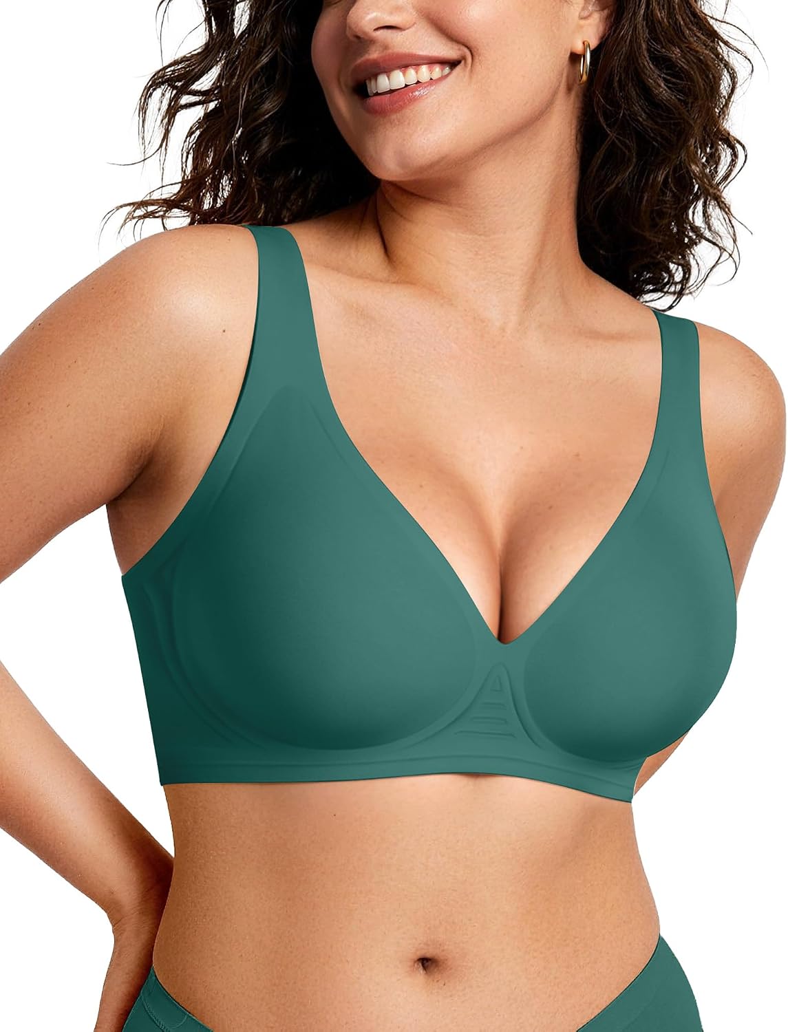 SOSTÉN MUJER OEAK JESSCIA PUSH UP SIN ARO GEMA ESMERALDA - 1