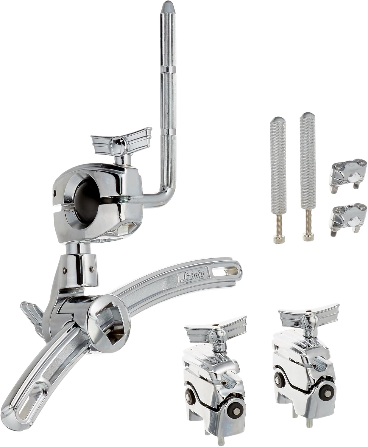 MONTURA PARA BATERÍA LUDWIG LAC2983MT ATLAS ARCH RAIL CON DOS SOPORTES LAPAM1 - 1