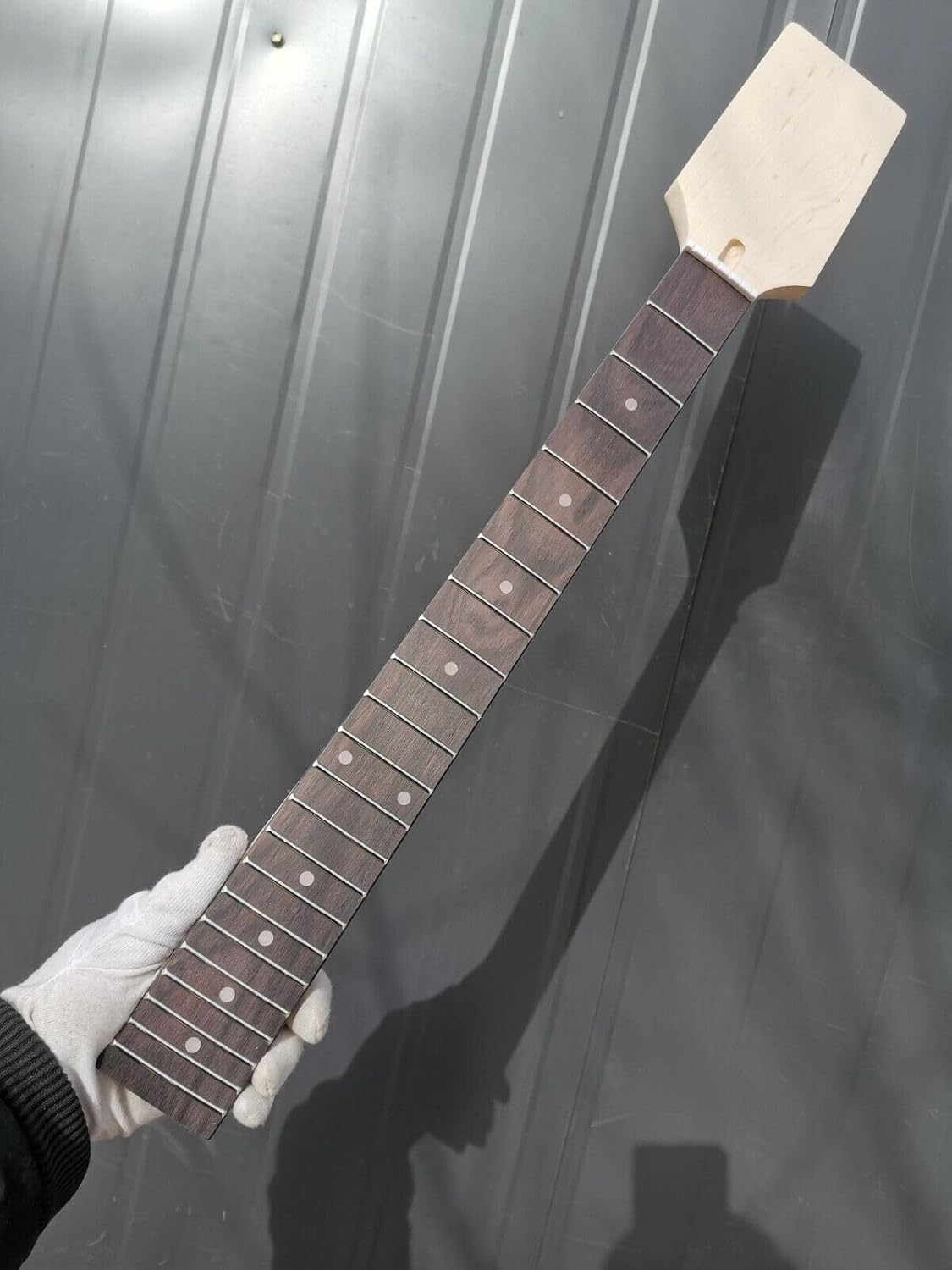 MÁSTIL PARA GUITARRA ELÉCTRICA YOUNGMONIC 22 TRASTES 24 PULGADAS SIN ACABADO - 4