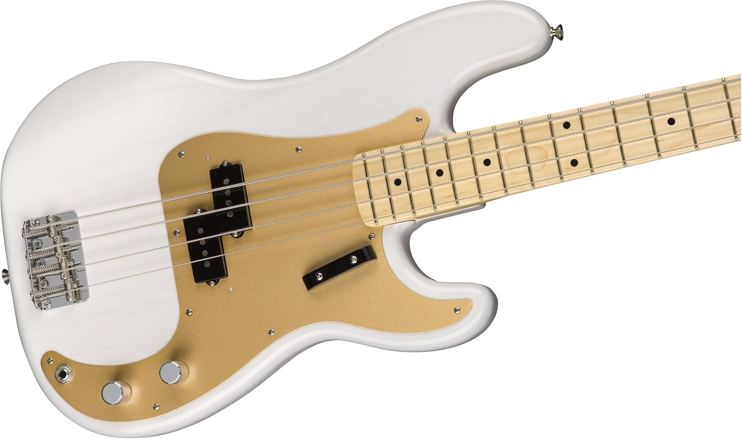 UÑETAS FENDER 57 PRECISION BASS 10-HOLE DORADO ANODIZADO 1 CAPA - 2