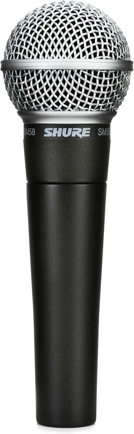 SET DE MICRÓFONOS SHURE SM57 Y SM58 DINÁMICOS CARDIOIDES PARA INSTRUMENTOS Y VOZ - 5