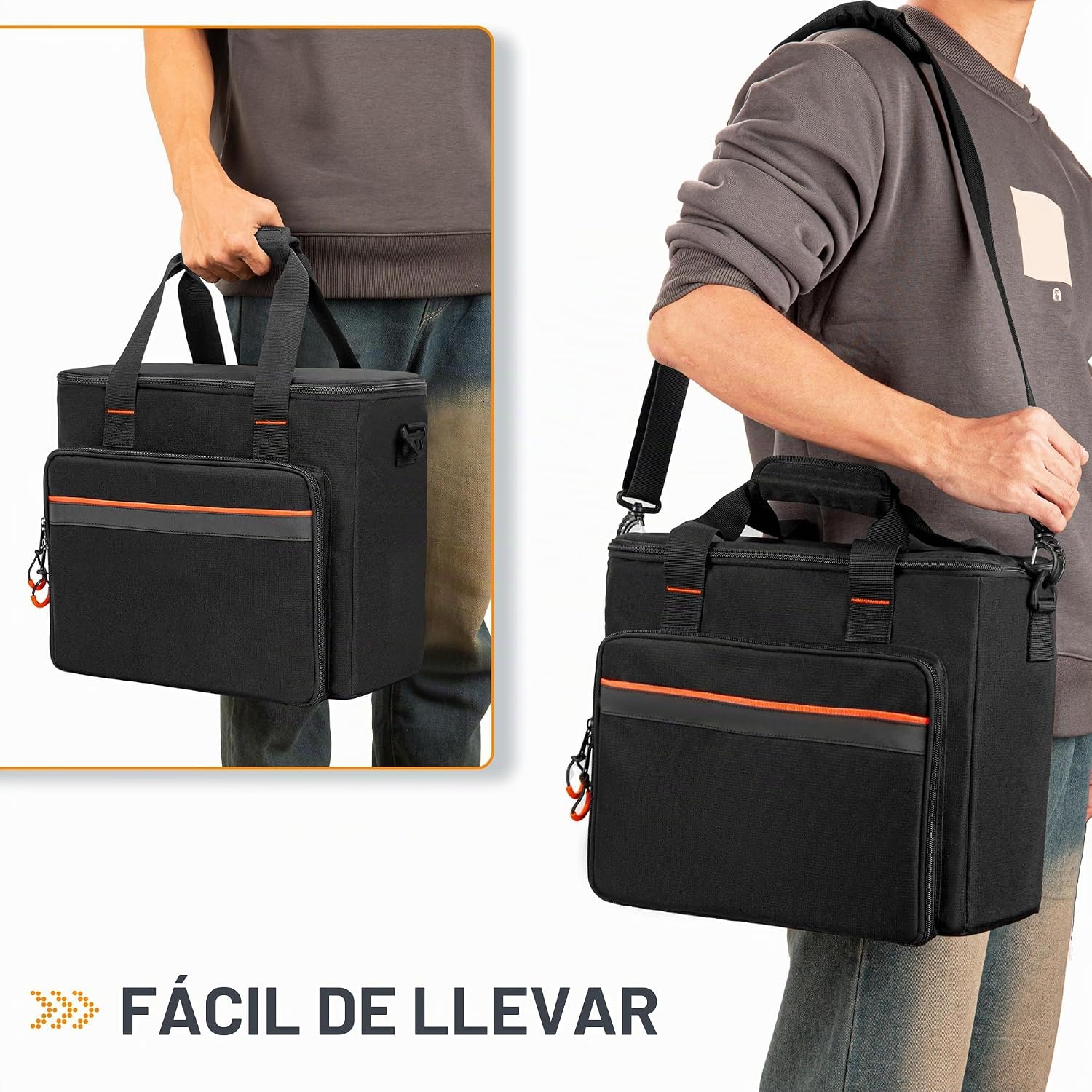 ESTUCHE PARA MICRÓFONOS PGMOON 6 RANURAS CON ACOLCHADO GRUESO - 5