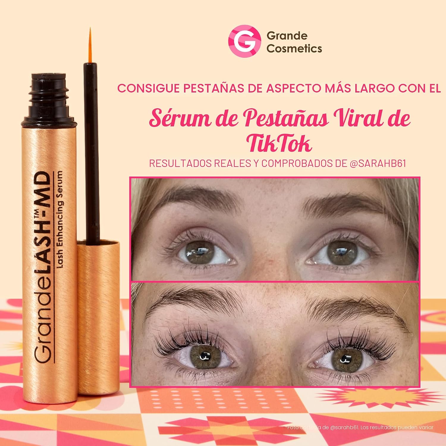 SUERO PARA PESTAÑAS GRANDE COSMETICS GRANDELASH-MD 2 ML - 2