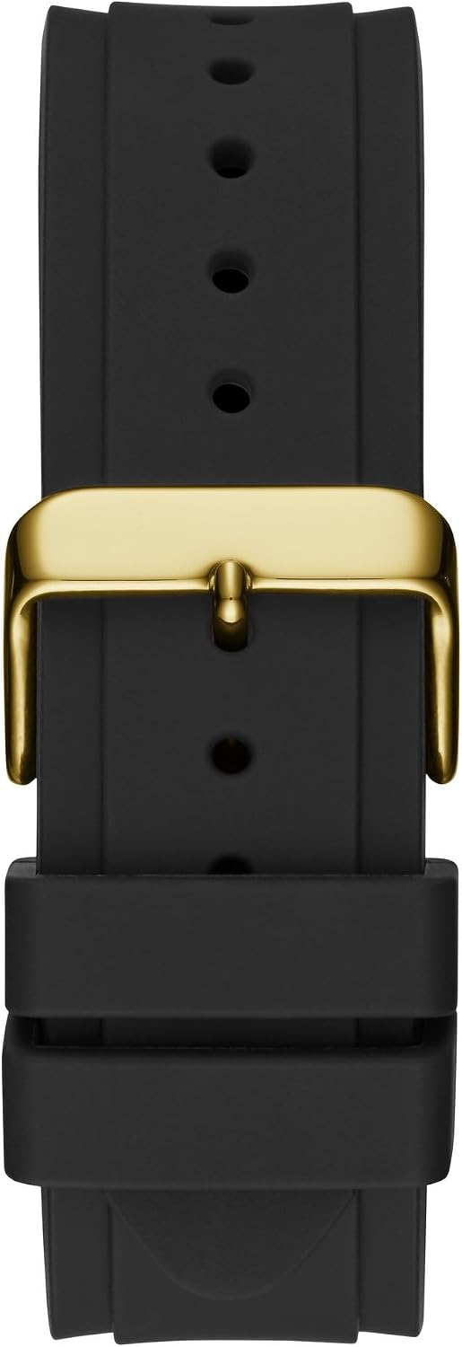 RELOJ DE PULSERA GUESS PARA HOMBRE ACERO INOXIDABLE CUARZO NEGRO Y DORADO - 3
