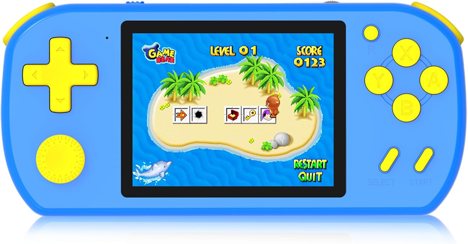 CONSOLA PORTÁTIL CCTU 218 JUEGOS PREINSTALADOS PARA NIÑOS - 1