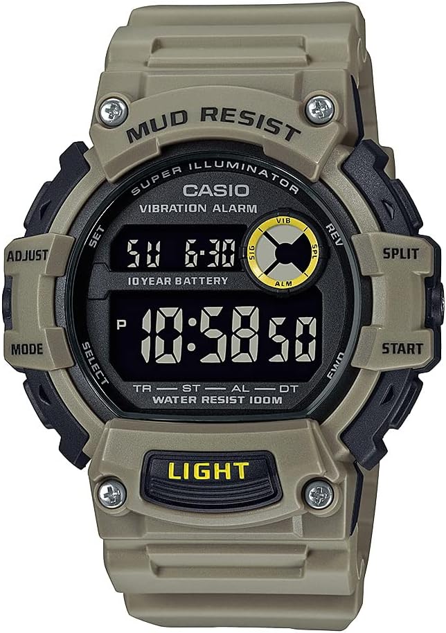 RELOJ DIGITAL CASIO TRT-110H-5BVCF KHAKI - 1