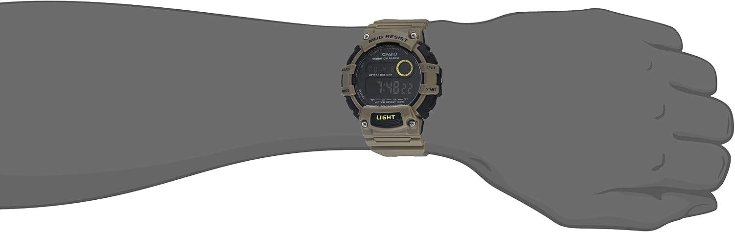 RELOJ DIGITAL CASIO TRT-110H-5BVCF KHAKI - 2