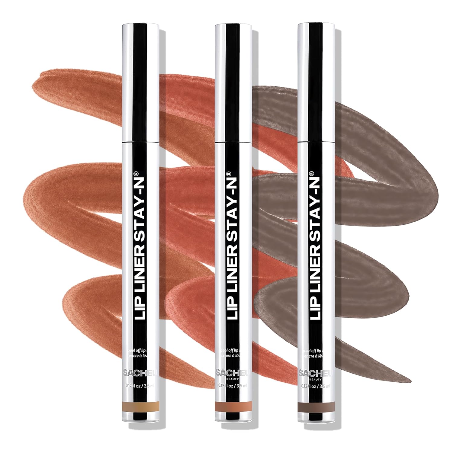 DELINEADOR DE LABIOS SACHEU LIP LINER STAY-N CORE BUNDLE TRIO - 1