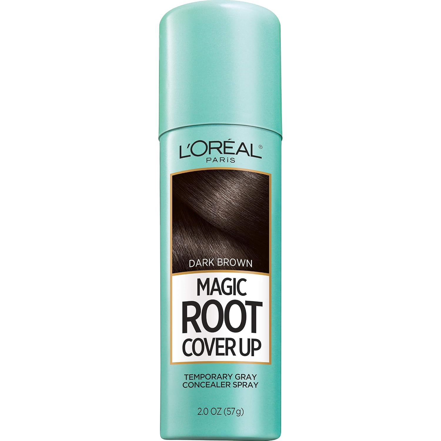 SPRAY CORRECTOR TEMPORAL DE CANAS L'OREAL PARIS ROOT COVER UP DARK BROWN 2 OZ PACK DE 3 - 1