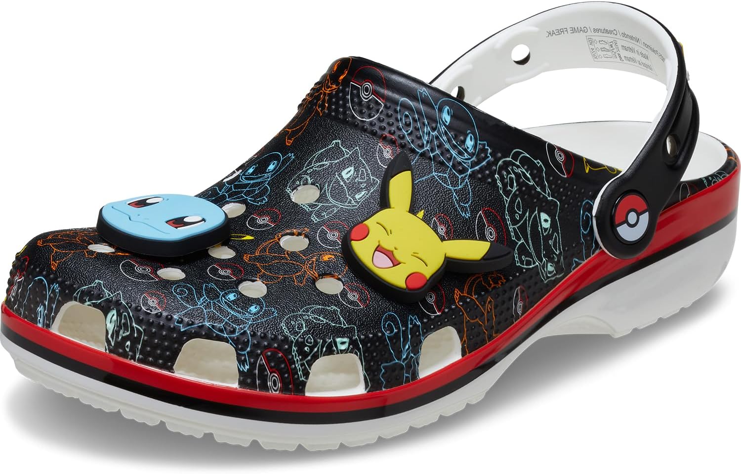 SANDALIAS CROCS UNISEX CLASSIC PIKACHU - 1