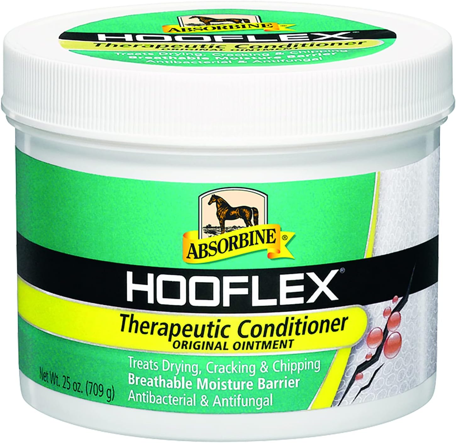 POMADA ABSORBINE HOOFLEX THERAPEUTIC CONDITIONER PARA CASCO DE CABALLO 25 OZ - 1