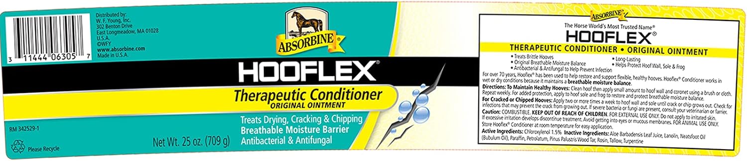 POMADA ABSORBINE HOOFLEX THERAPEUTIC CONDITIONER PARA CASCO DE CABALLO 25 OZ - 2