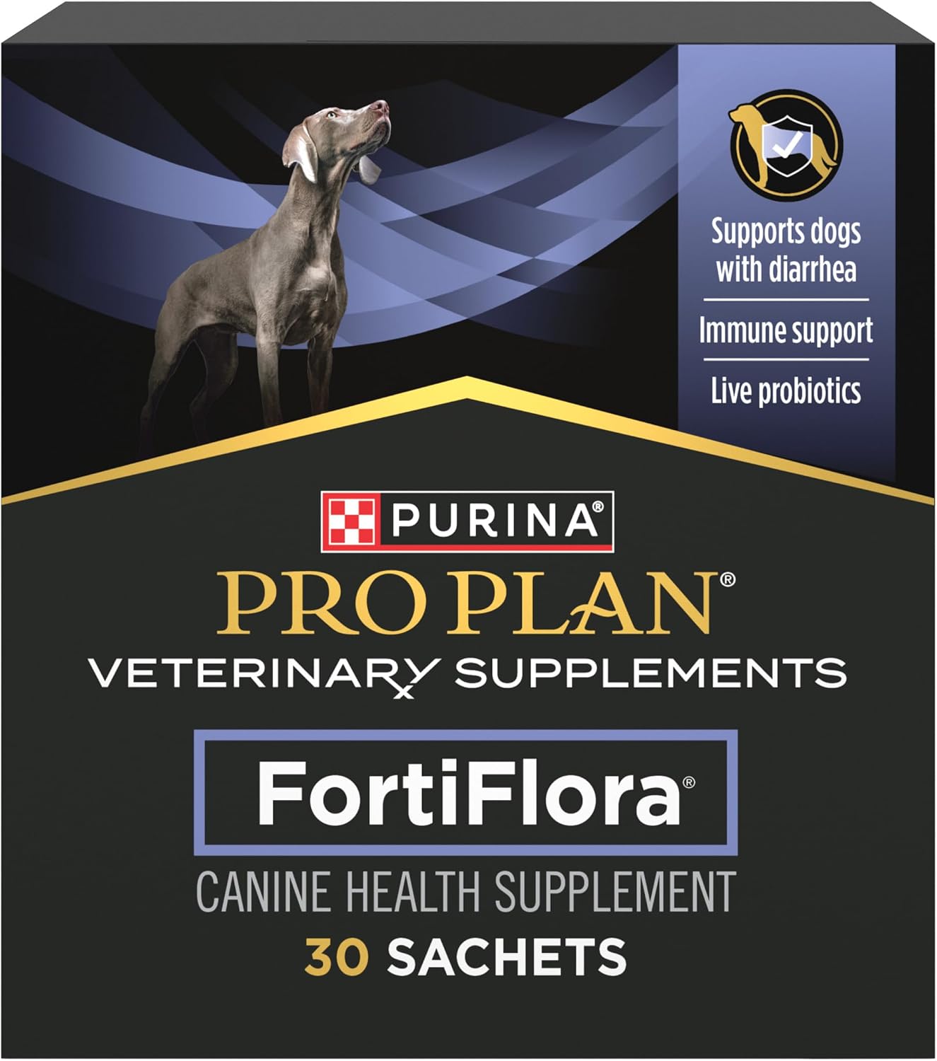 SUPLEMENTO PROBIÓTICO PARA PERROS PURINA PRO PLAN VETERINARY SUPPLEMENTS FORTIFLORA 30 UNIDADES - 1