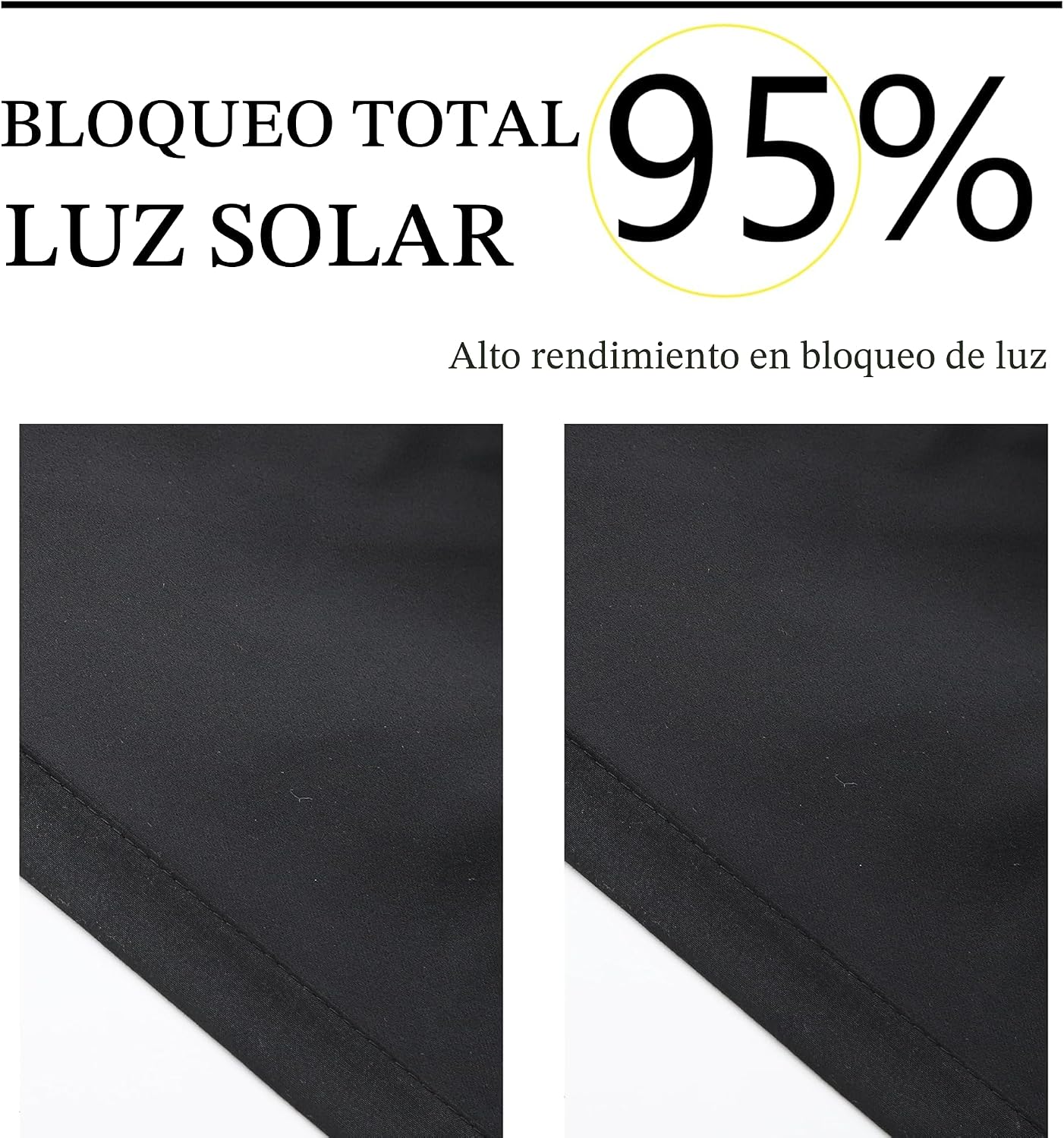 CORTINA DE TELA HOMECHOICE DECOR BOHO AZUL EMPOLVADO 54' X 84' 2 PANELES - 5