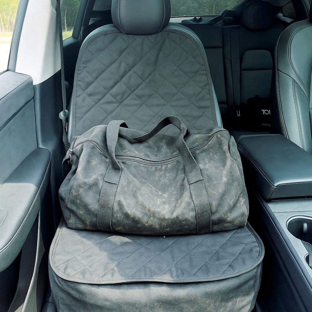 FUNDA PROTECTORA DE ASIENTO PARA TESLA MODEL 3/Y CON RESPALDO ANTIDESLIZANTE - 2